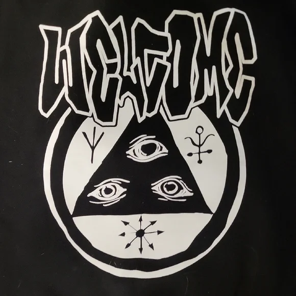 Empyre Black Hoodie with White Graphic - Picture 4 of 5